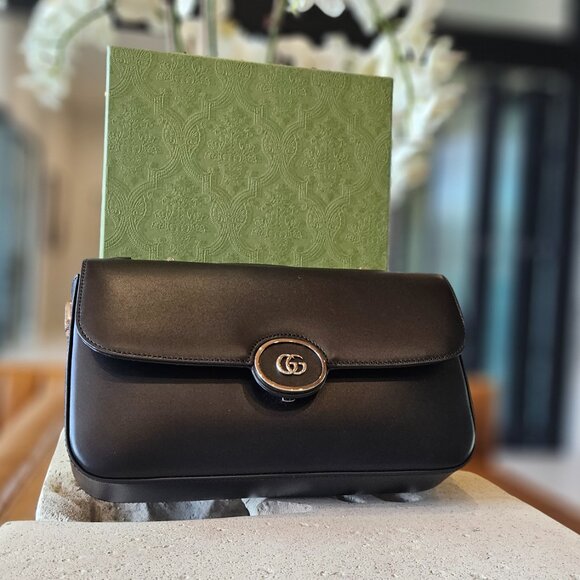 Petite GG mini shoulder bag  739722 AABSG 1000  U - Picture 3 of 11